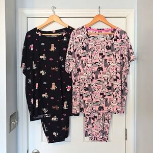 Choice of Dog Print Pajama Sets - 3X